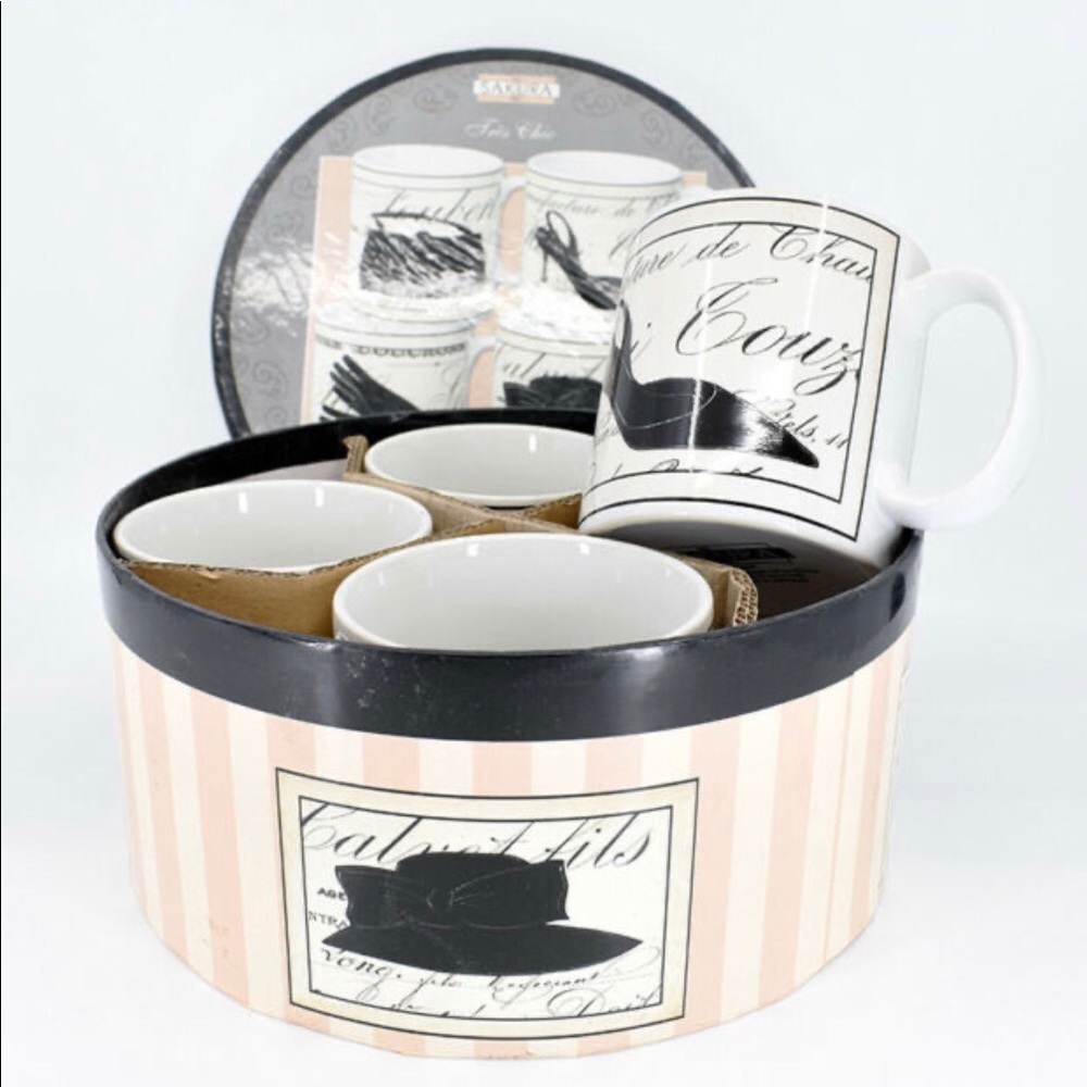 TRES CHIC 4MUGS BY SAKURA